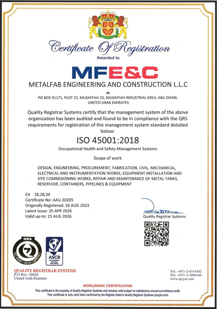 ISO 45001 : 2018