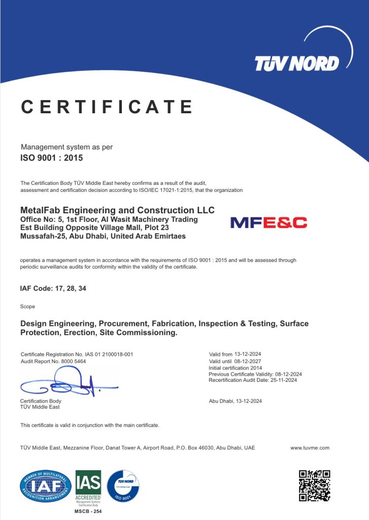 ISO 9001 : 2015